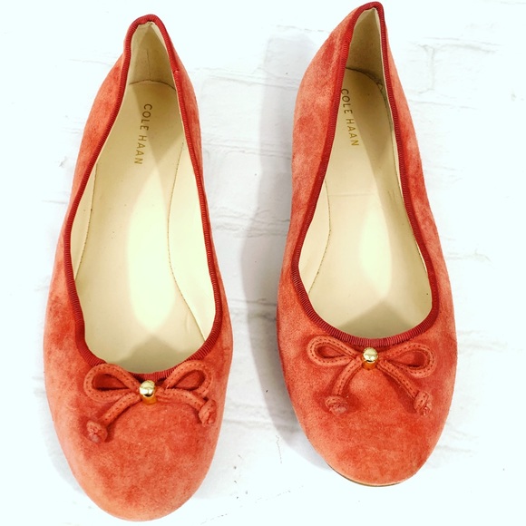 cole haan bow flats